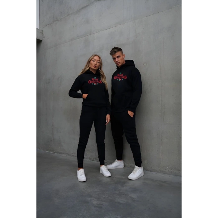 Merry Chrıstmas Sweatshirt - Hodie - Siyah