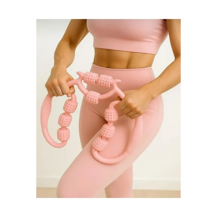 9 Tekerlekli Boyun Bacak Ayak Bel Masaj Aleti Çok Fonksiyonlu Manuel (4940)