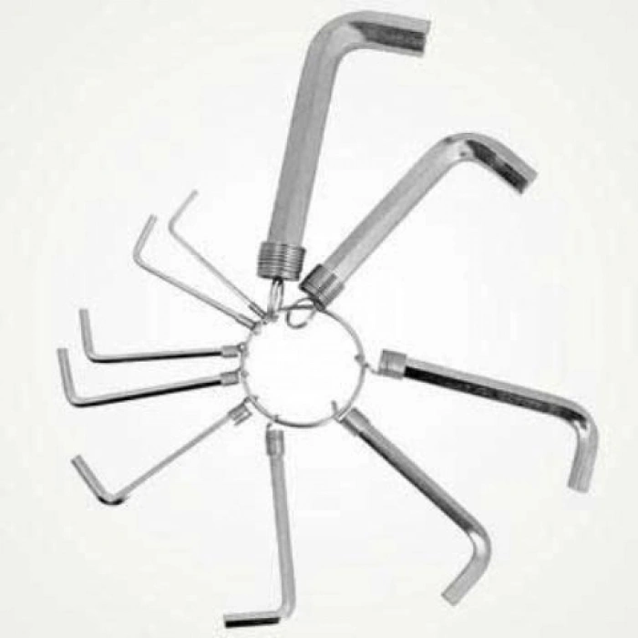 Allen Anahtar Takım Altı Köşeli 10 Parça Alyan (4940)