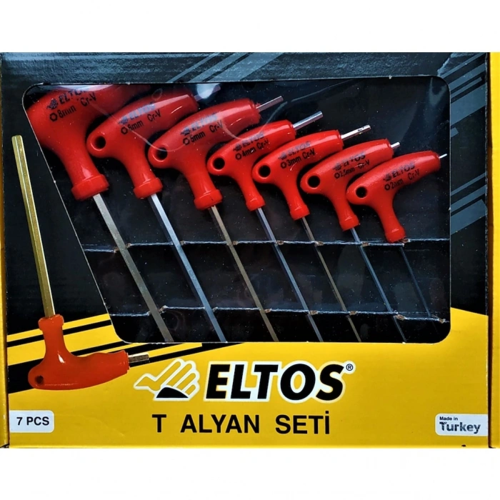 Alyan Takımı 7 Parça T Tipi Allen - Eltos (4940)