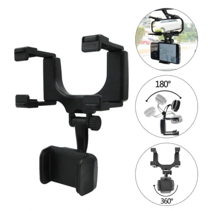 Araba Dikiz Aynasına Takılan Telefon Tutucu (4940)