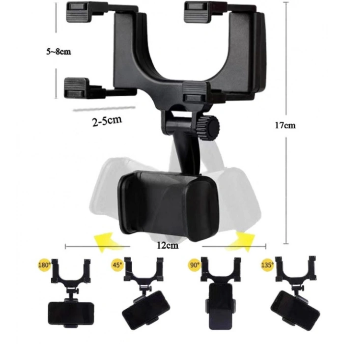Araba Dikiz Aynasına Takılan Telefon Tutucu (4940)