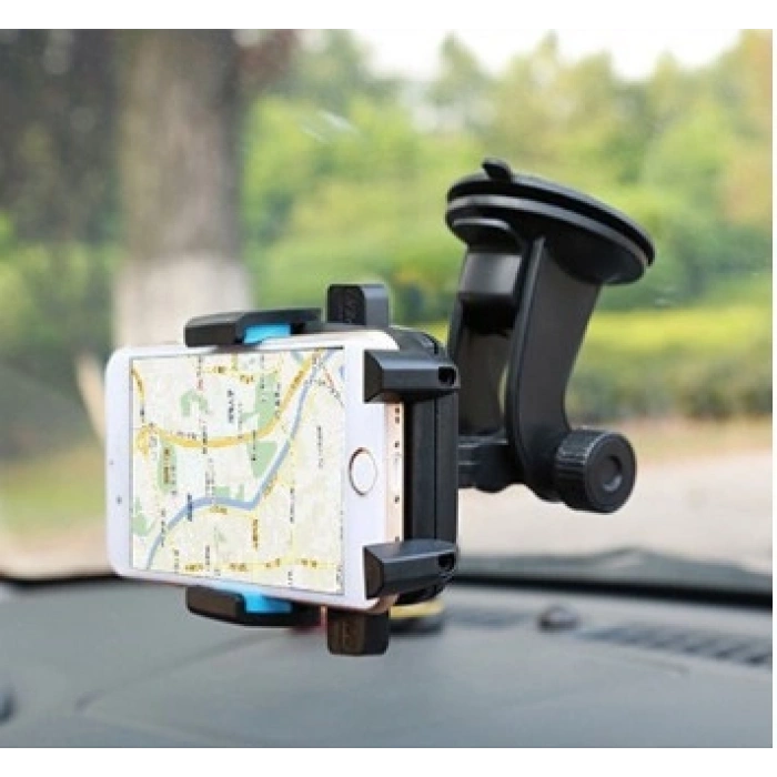 Araç İçi Cam ve Torpido Vantuzlu Telefon Tutucu (4940)