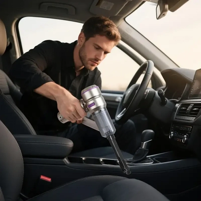 Araç Süpürgesi Kablosuz El Süpürgesi – 16000 Pa Fırçasız Motor (4940)