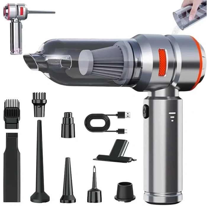 Araç Süpürgesi Kablosuz El Süpürgesi – 16000 Pa Fırçasız Motor (4940)