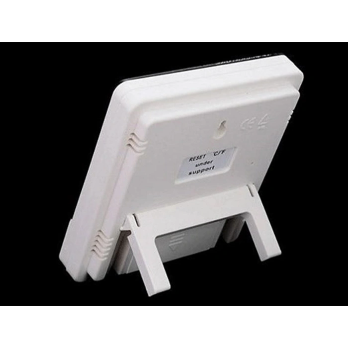 Bebek Odası Masaüstü Dijital Termometre Nem Ölçer Higrometre Saat (4940)