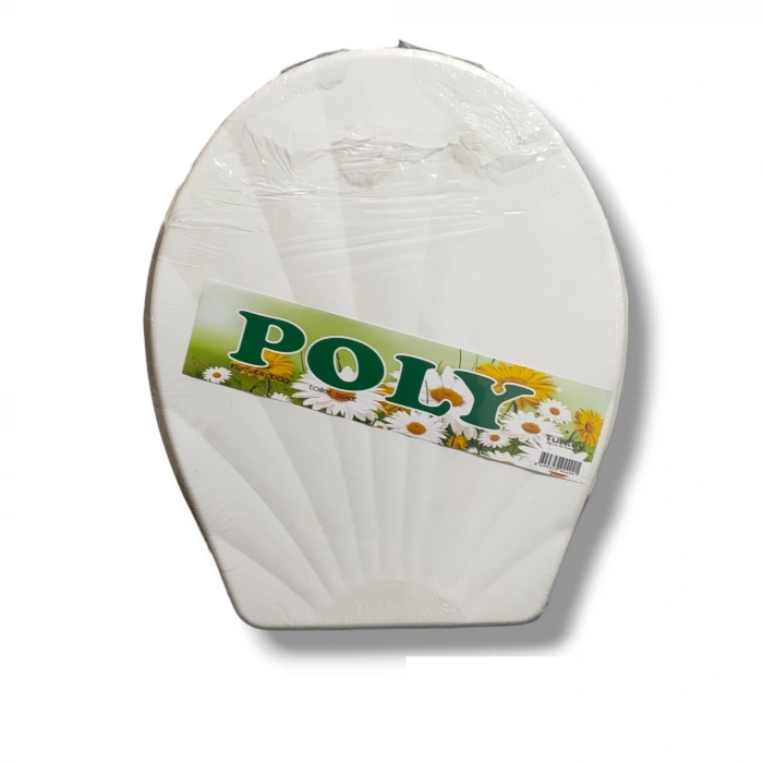 BEYAZ SERT KLOZET KAPAK BÜYÜK 36.5 x 42.5 cm (4940)