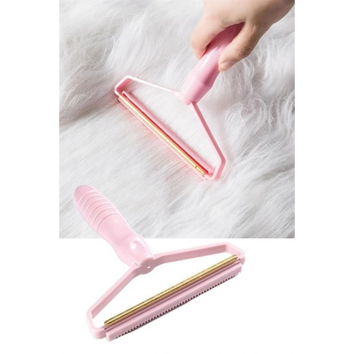 Çift Taraflı Elbise Kazak Plastik Kumaş Tüy Alma ve Tiftik Temizleyici Toplayıcı Taşınabilir (4940)