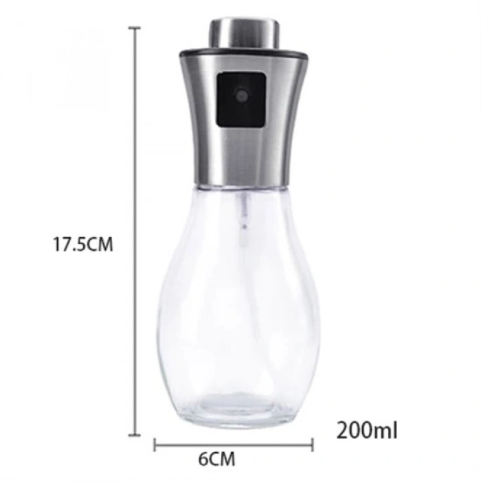 Çok Amaçlı Spreyli Sızdırmaz Cam Şişe Yağdanlık Limon Sirke Sos Püskürtücü Dağıtıcı Sprey (4940)