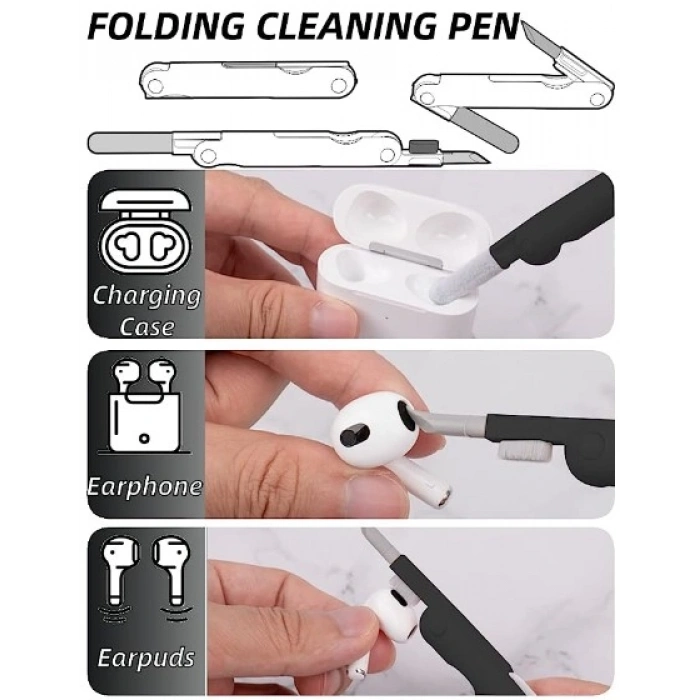 Çok Fonksiyonlu 7 Parça Airpods Klavye Ekran Kulaklık Temizleme Kiti (4940)