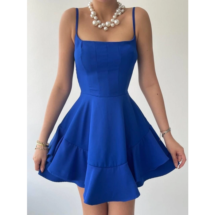 Common İp Askılı Elbise