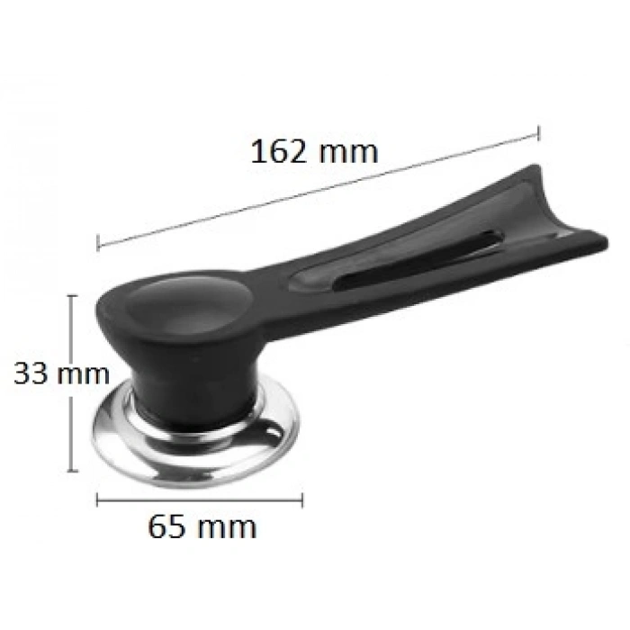 Dikey Tasarımlı Tencere Kapağı Kolu (4940)