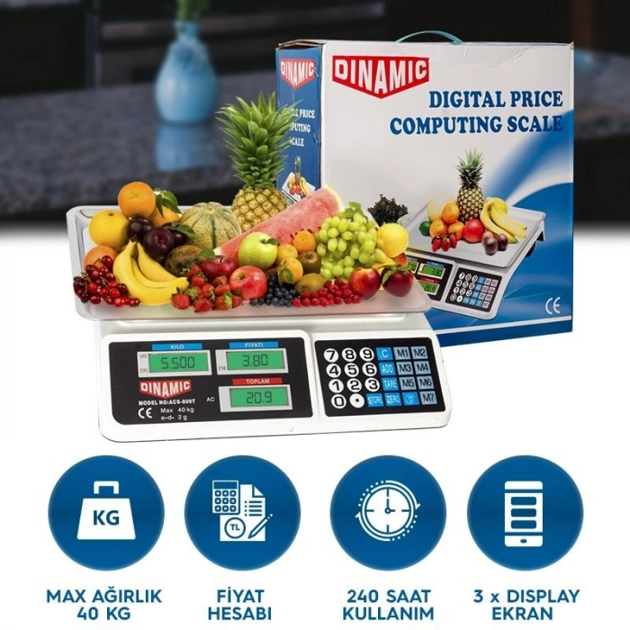 Elektronik Terazi 40 Kg (4940)
