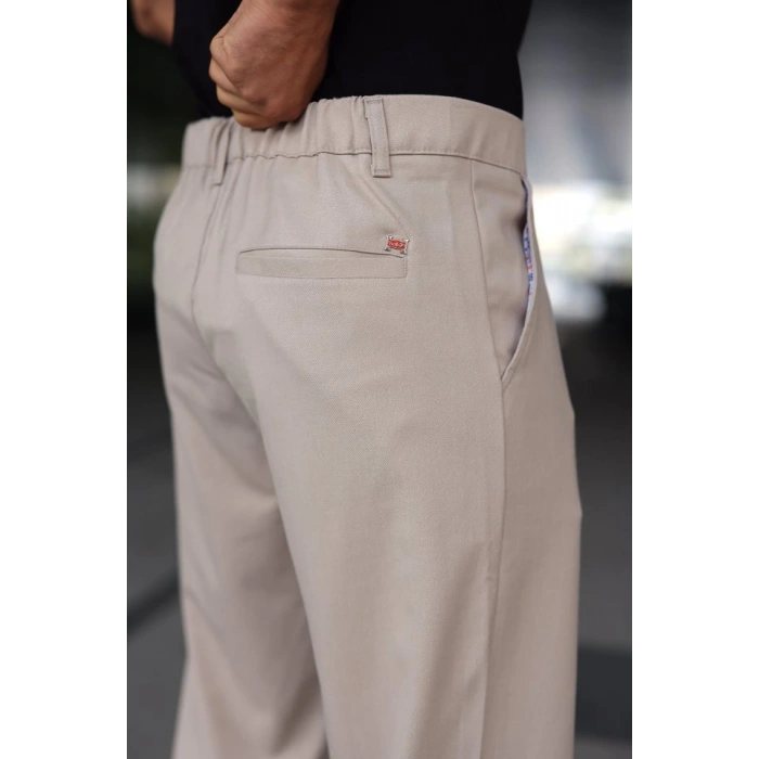 Erkek Beli Lastikli Baggy Pantolon