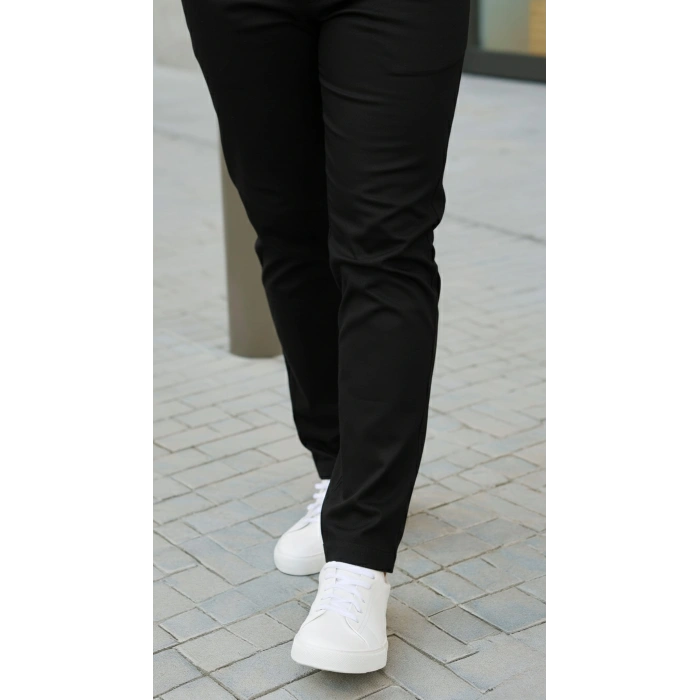 Erkek Cepli Slimfit Atlas Pantolon