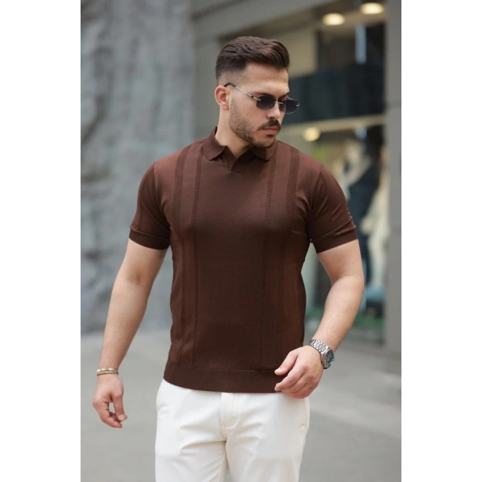 Erkek Hemşire Yaka Kısa Kollu Tişört