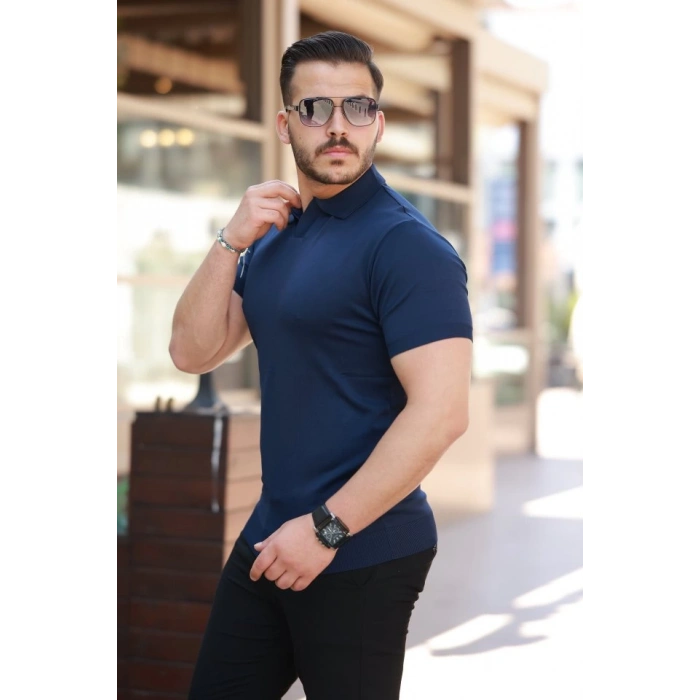 Erkek Hemşire Yaka Kısa Kollu Tişört