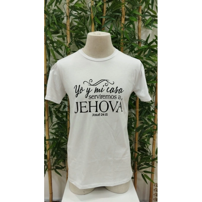 Erkek Jehova Baskılı Süprem T-shirt