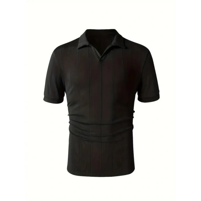 Erkek Kısa Kollu Polo Yakalı Triko Tshirt