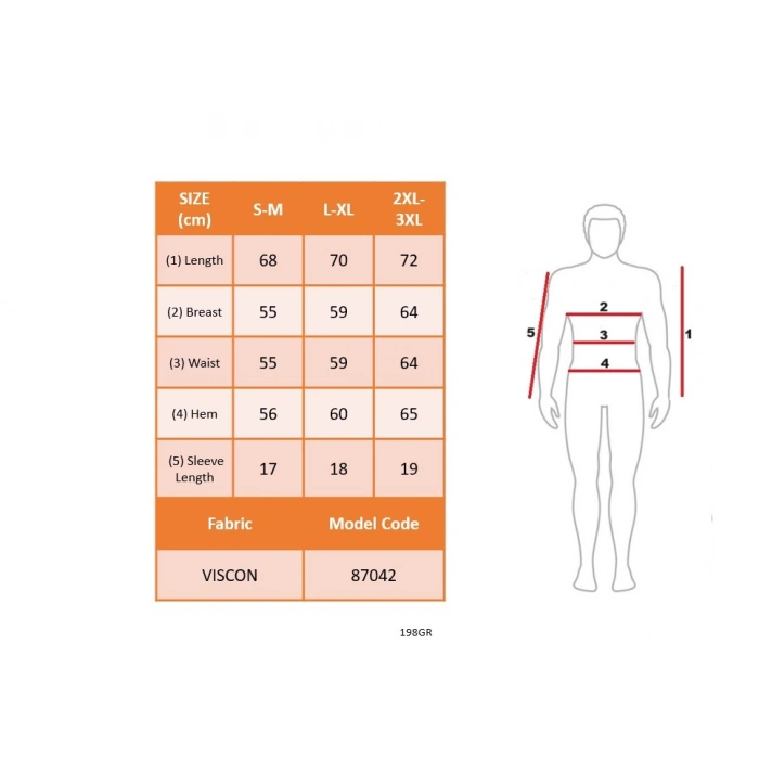 Erkekkısa Kollu Yuvarlak Yaka Desenli Viskon T-shirt