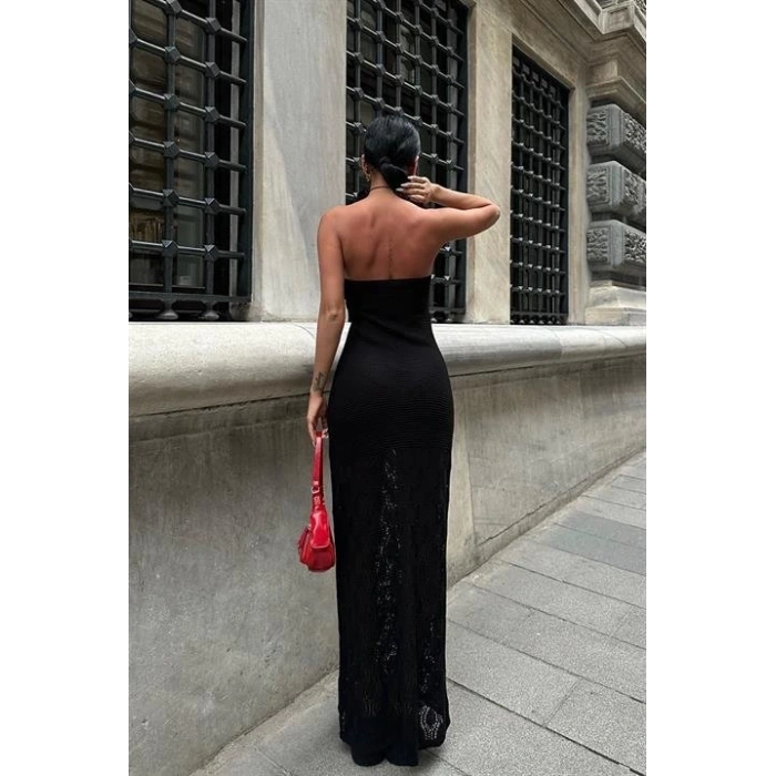 Eudora Ajurlu StraplezElbise 2771