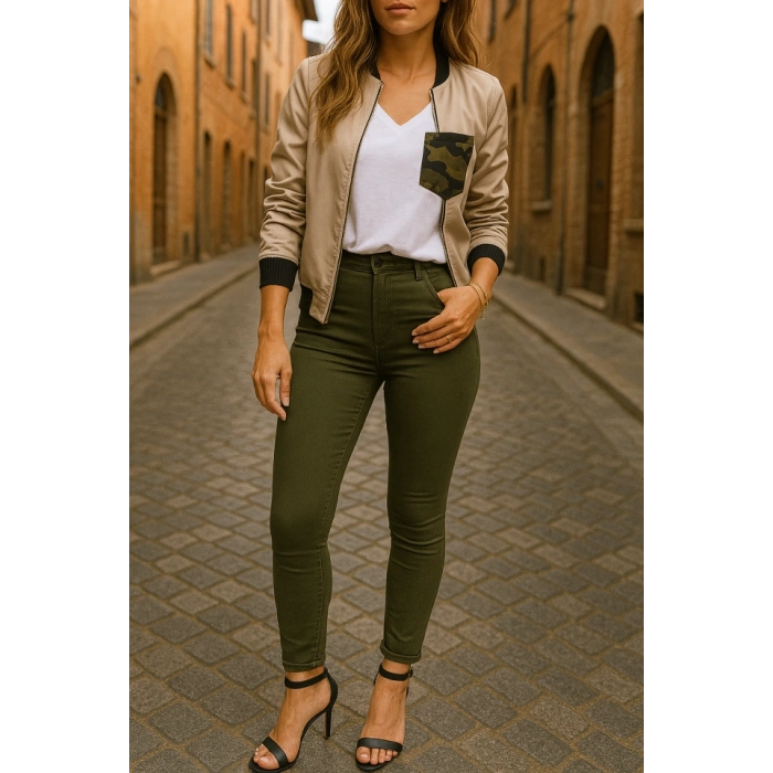 Gabardin Kumaş Yüksek Bel Pantolon 90 Cm 4XLbel40cm