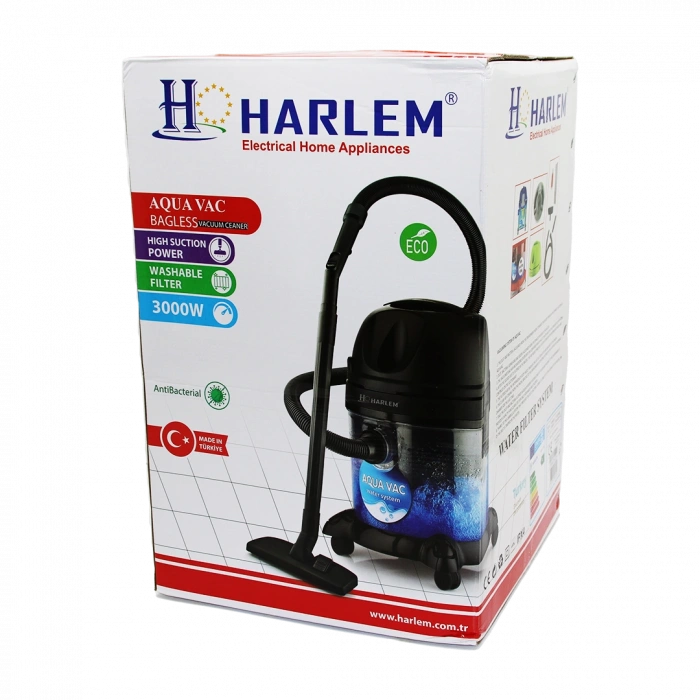 HARLEM HSV-1910-1710 ISLAK KURU VAKUMLU SÜPÜRGE 2200W (4940)