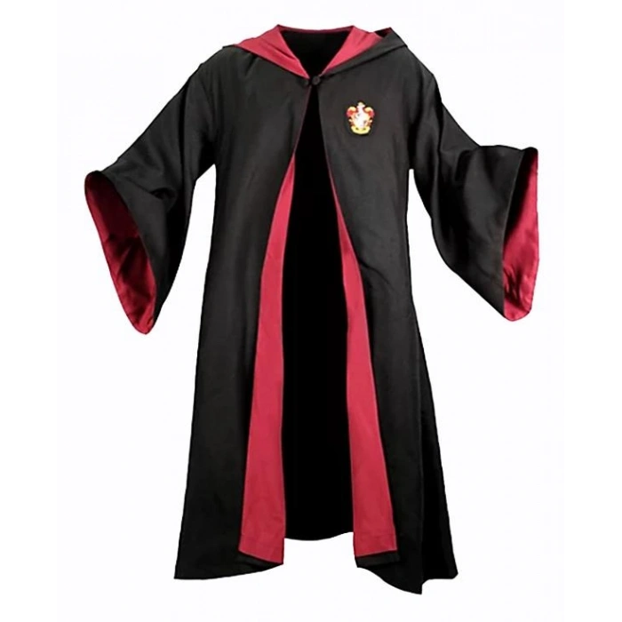 Harry Potter Gryffindor Cübbe Çocuk Boy - Harry Potter Kostümü 11-12 Yaş (4940)