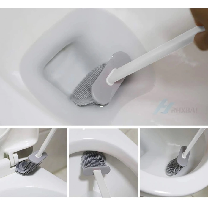 Hijyenik Klozet Temizleme Silikonu Esnek Fırça (4940)