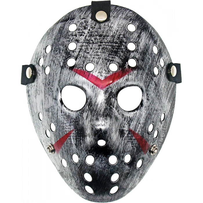 Jason Maskesi Hannibal Maskesi Metal Gümüş Renk 20x25 cm (4940)