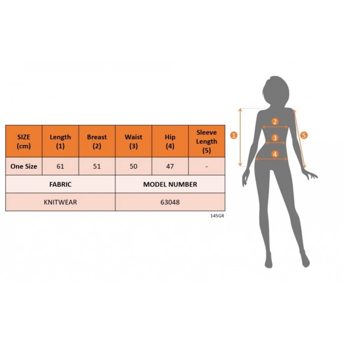 Kadın Baklava Desen Detaylı Kalın Askılı Triko Bluz