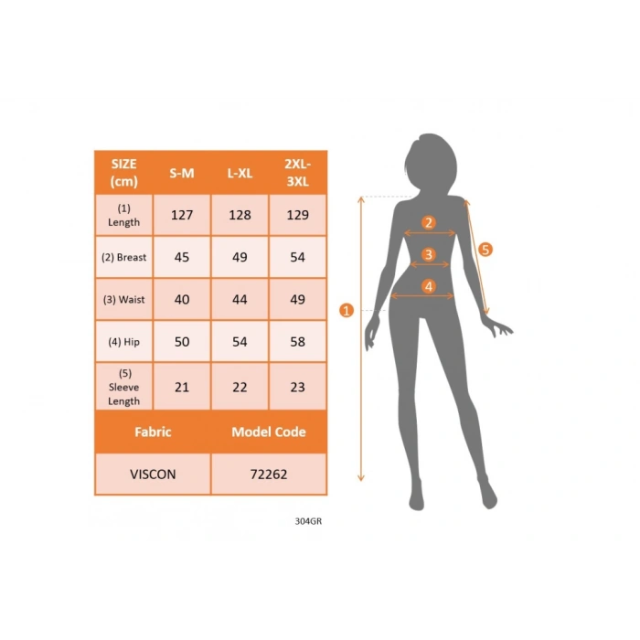 Kadın Kısa Kollu Bisiklet Yaka çok Renkli Maksi Viskon Elbise
