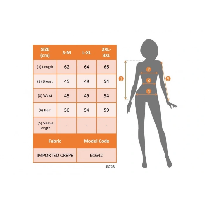 Kadın Kısa Kollu Bisiklet Yaka Ithal Krep Bluz