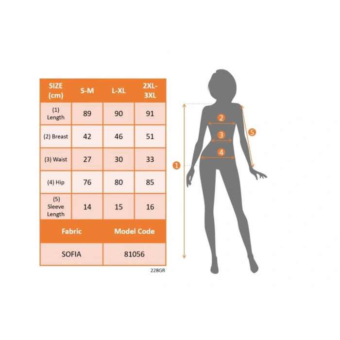 Kadın Kısa Kollu V Yakalı Beli Kuşaklı Desenli Sofya Elbise