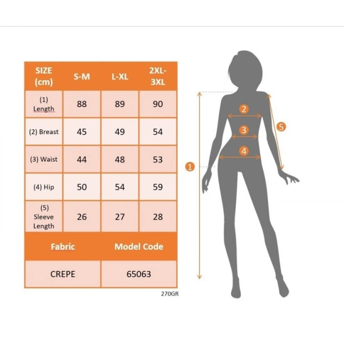 Kadın Kısa Kollu V Yakalı Onden şerit Detaylı Yakalı Kısa Janjan Krep Elbise