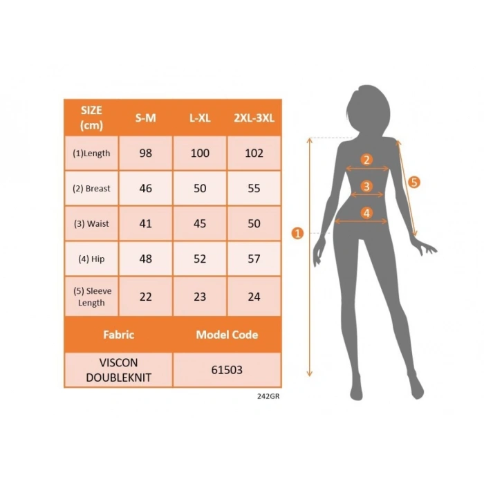 Kadın Kısa Kollu V Yakalı Viskon Iki Iplik Elbise