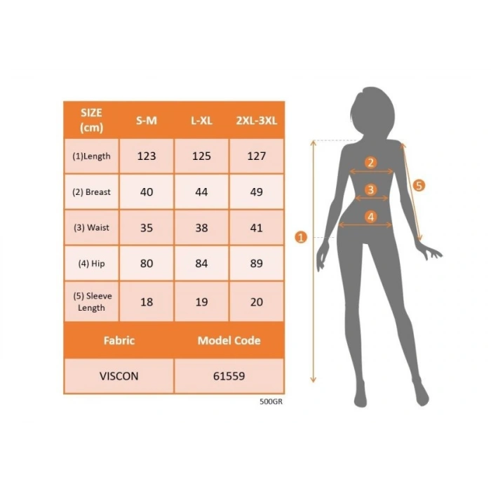 Kadın Kısa Kollu Yuvarlak Yaka önden Yırtmaçlı Cepli Viskon Uzun Elbise