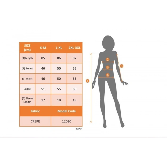 Kadın Kısa Kollu Yuvarlak Yakalı Kontrast Manset Detaylı Kısa Janjan Krep Elbise