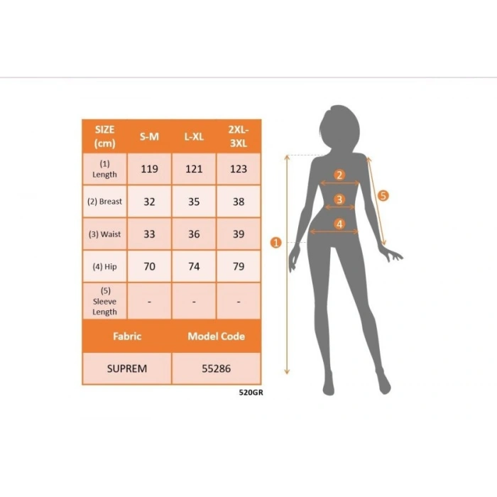 Kadın Madonna Yaka Göğüs Lastikli Yırtmaçlı Uzun Desenli Süprem Elbise