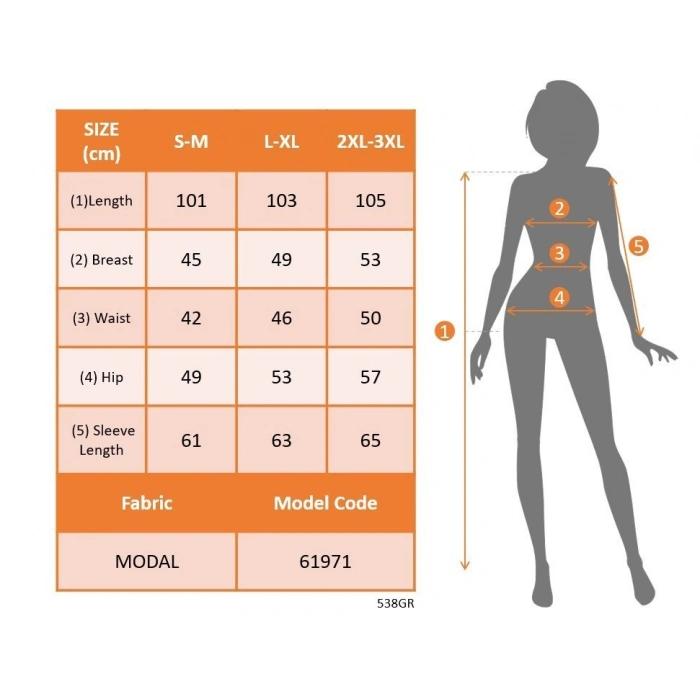 Kadın Uzun Kollu Balıkçı Yaka Fırfırlı Leopar Desenli Modal Elbise