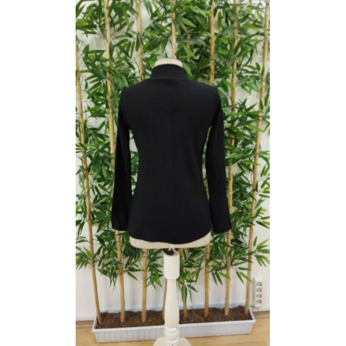 Kadın Uzun Kollu Balıkçı Yaka şardonlu Kaşkorse Bluz