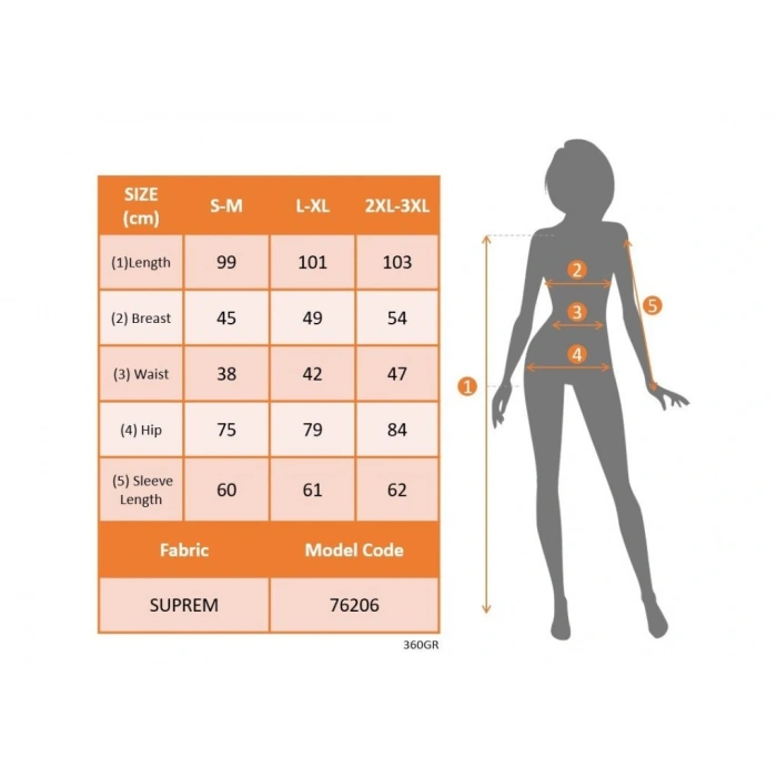 Kadın Uzun Kollu Bisiklet Yaka çizgili Desen Detaylı Süprem Mini Elbise