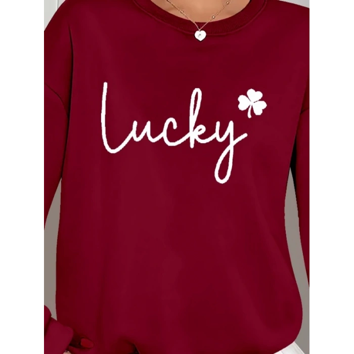 Kadın Uzun Kollu Bisiklet Yaka Viskon Iki Iplik Bluz