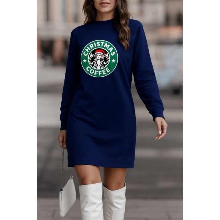 Kadın Uzun Kollu Bisiklet Yaka Viskon Iki Iplik Bluz