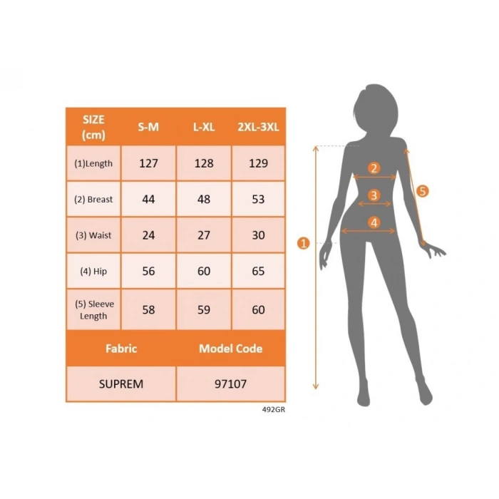 Kadın Uzun Kollu Kruvaze Yakalı çiçek Desenli Maksi Süprem Elbise