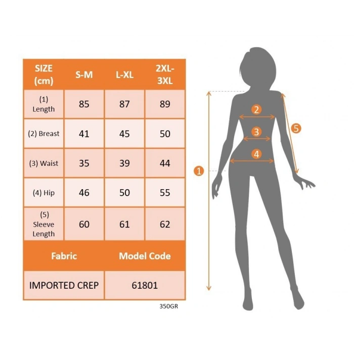 Kadın Uzun Kollu Kruvaze Yakalı önden Düğmeli Kısa Ithal Krep Elbise