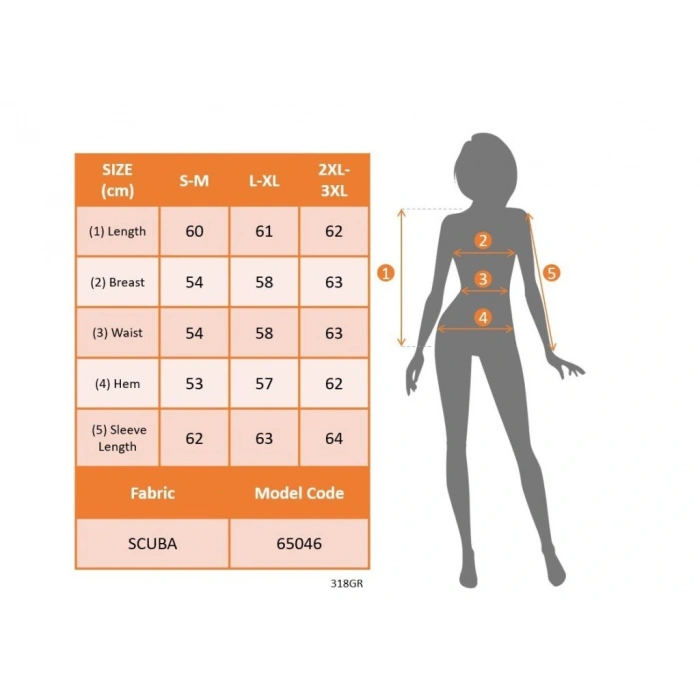 Kadın Uzun Kollu önü Açık Dalgıç Kısa Vizon Ceket