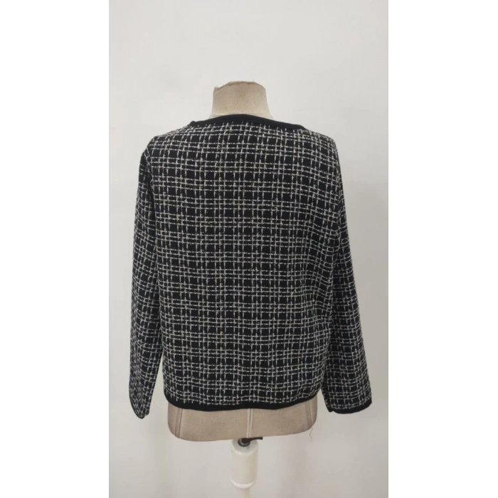 Kadın Uzun Kollu önü Açık şanel Kısa Ceket