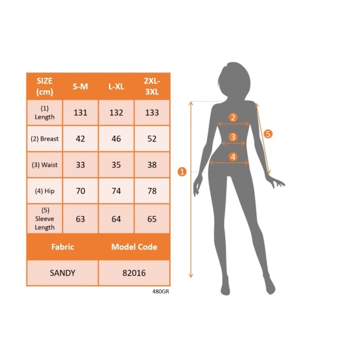 Kadın Uzun Kollu V Dantel Yakalı Yırtmaçlı Uzun Sandy Elbise