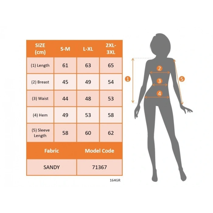 Kadın Uzun Kollu V Yakalı Dantelli Taşlı Sandy Bluz